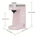 CHULUX Single Serve Coffee Maker,One Button Operation with Auto Shut