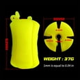 thumbnail image 2 of Transemion 2pcs Fastener Protection Binding Rods Strong Flexible Multi-function Gears Tie Holder Durable Supply Accessories Yellow, 2 of 6