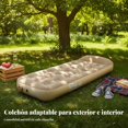 thumbnail image 3 of Abbraccia Colchón inflable, cama de aire para camping, colchón automático portátil, uso en casa y exteriores, 3 of 6