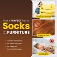 thumbnail image 4 of Calcetines para patas de silla IAMZAY, 24 piezas, fundas elásticas para muebles, 4 of 8