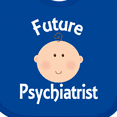 thumbnail image 4 of Inktastic Future Psychiatrist Occupation Boys or Girls Baby Bib, 4 of 4
