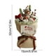 thumbnail image 3 of Ramo De Pap Noel Con Tira Led, Bolsa De Regalo, Adornos Navideos, Frascos De Vidrio, 30 Cm De Alto, Luces Led Brillantes, Para Interiores, Fiestas De Oficina, Paquete De 6, Rojo, UKHBMC, 3 of 8