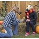 thumbnail image 2 of Máscara de Halloween, máscaras de cabeza de caballo de látex Cos, disfraz de fiesta de animal marrón para carnaval, Halloween, cosplay y fiestas, 2 of 5