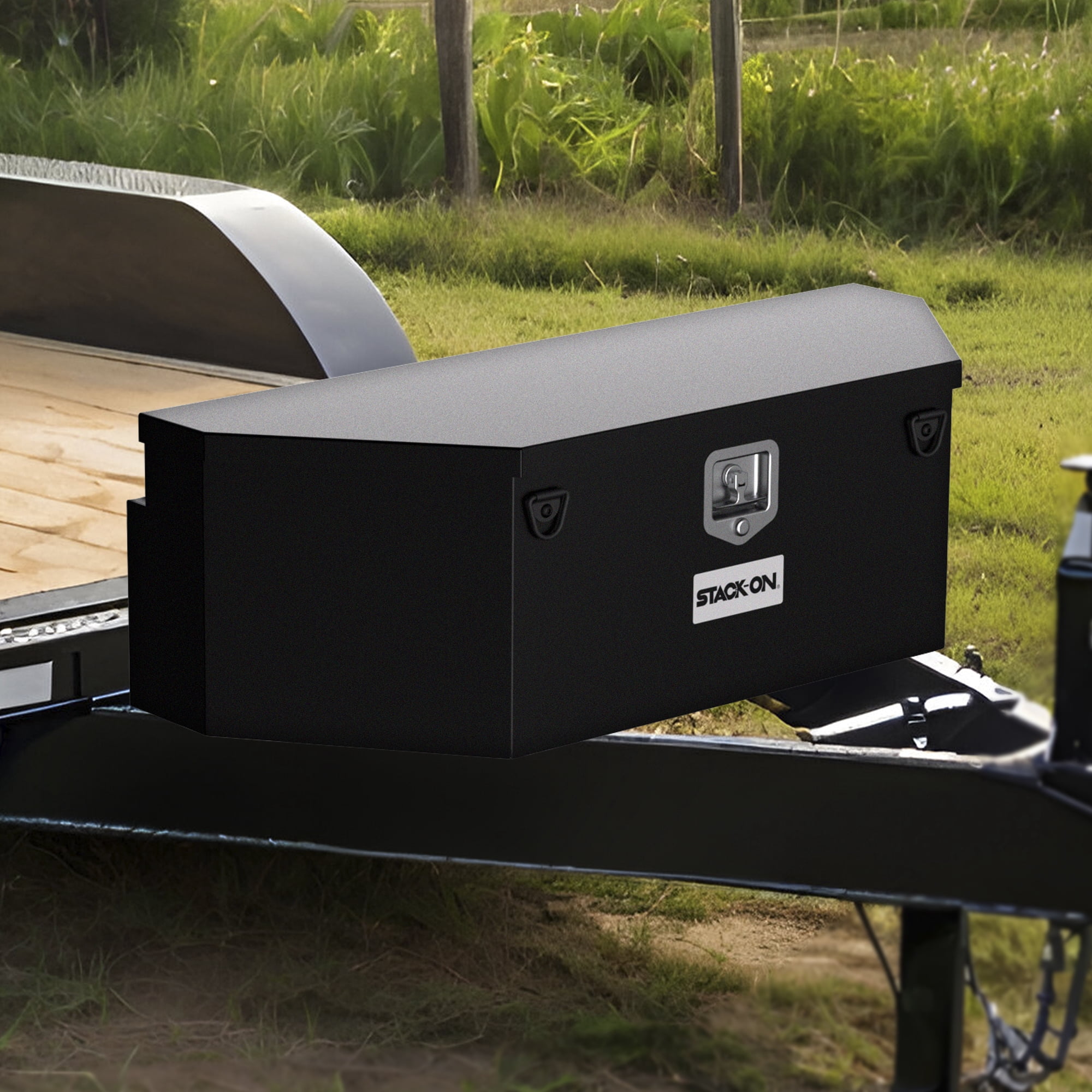 Stack-On A-Frame Trailer Tongue Box for Trucks and Tools