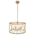 thumbnail image 2 of DecMode Modern 14 x 24 inch round chandelier, 2 of 4