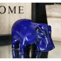 Ebros Mini Egyptian Goddess Taweret Statue 3"L Dark Blue Nile River Hippopotamus
