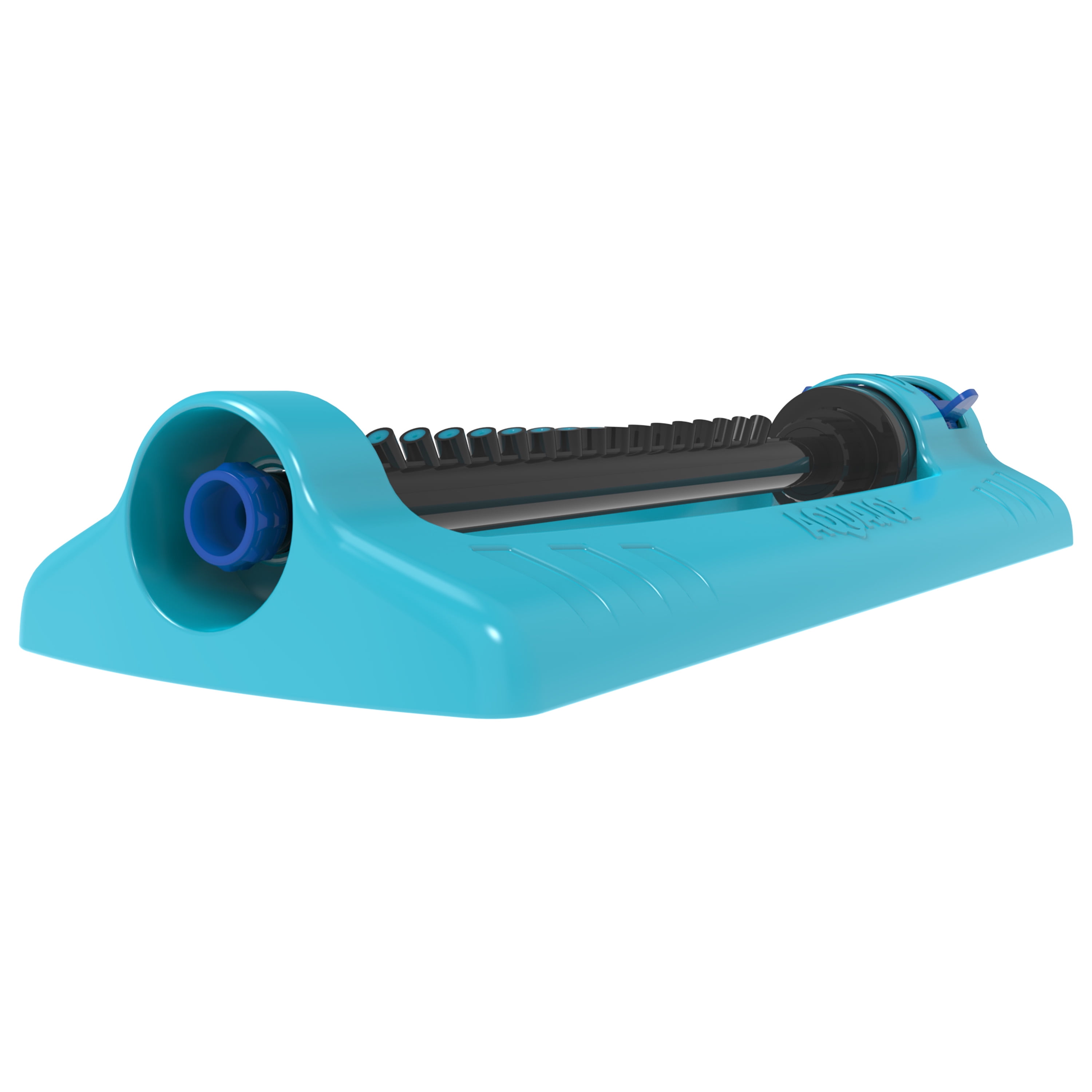 Aqua Joe Oscillating Metal Lawn Sprinkler, Adjustable Spray, 3,600 Sq. Ft. Max Coverage