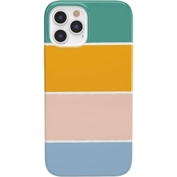 Casely iPhone 11 Pro Max Case | Paint The Town | Colorblock Stripes Case