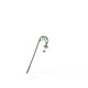 thumbnail image 3 of Yuarrent Modelo de lámpara de vía férrea, musgo, micropaisaje, LED para exteriores, poste de luz de Metal, patios, luz de pista, artesanías, Artesanía Verde (blanco cálido) Yuarrent HA066593-04, 3 of 6