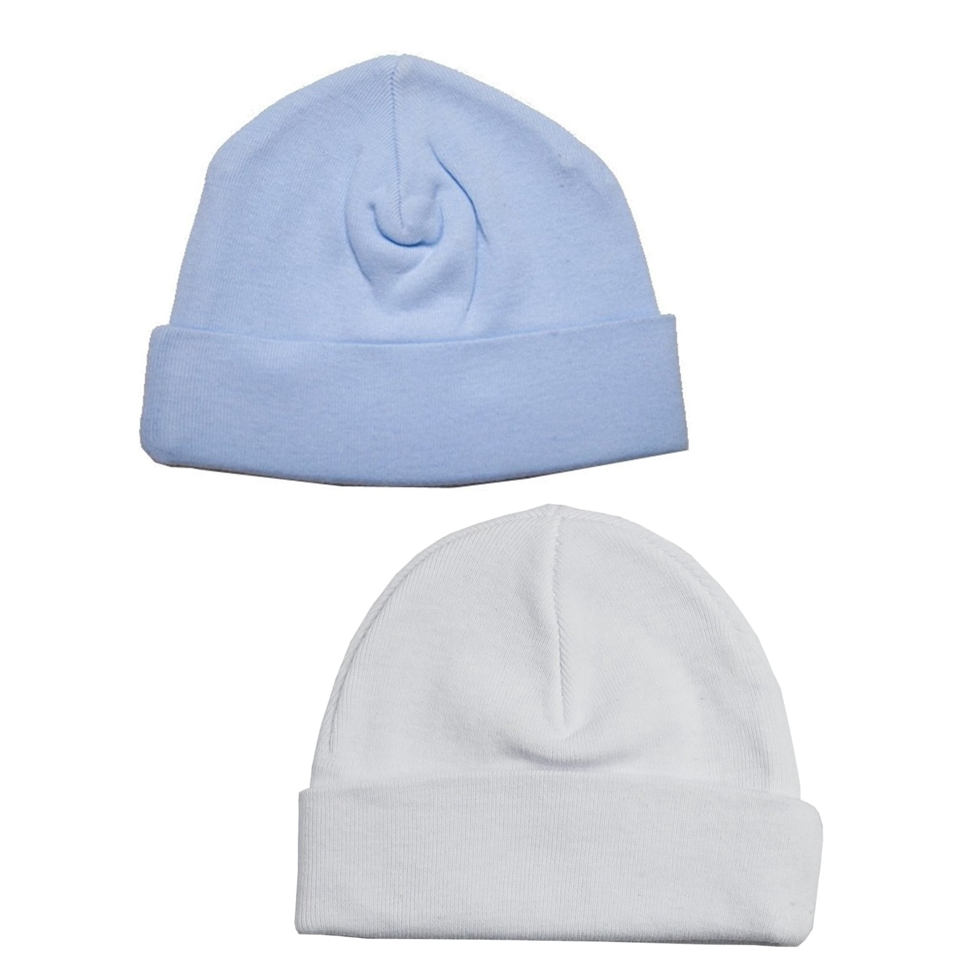 Cotton Rib Knit Beanie Cap For Newborn 