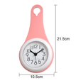 thumbnail image 2 of Reloj de baño simple, cocina, reloj de ventosa impermeable y silencioso para el hogar TUNC Sencillez, 2 of 5