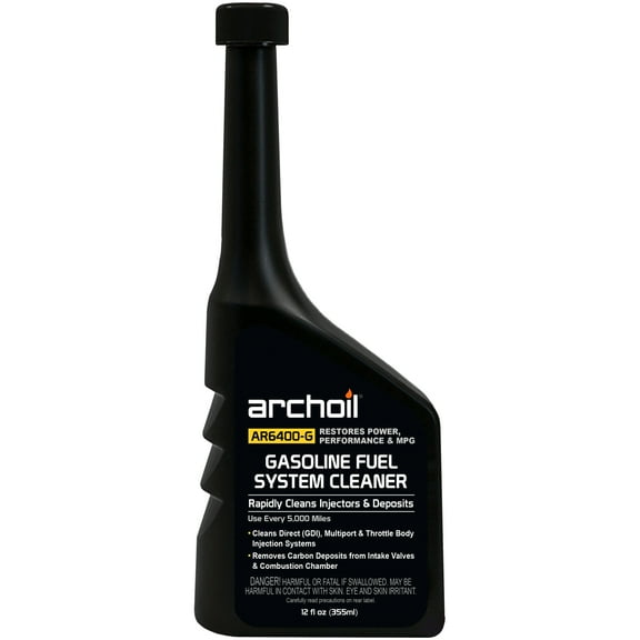AR6400-G Gasoline Fuel System Cleaner - Professional Fuel System and Engine Cleaner (Treats 25 Gallons of Gasoline)