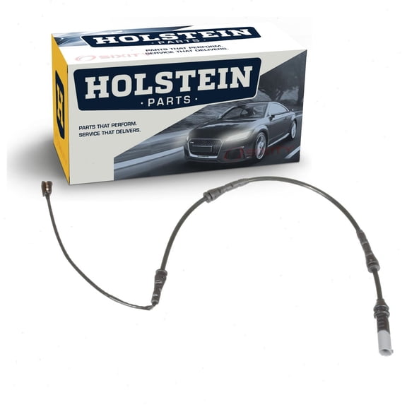 Holstein Front Left Disc Brake Pad Wear Sensor compatible with BMW 335i xDrive 3.0L L6 2011-2015
