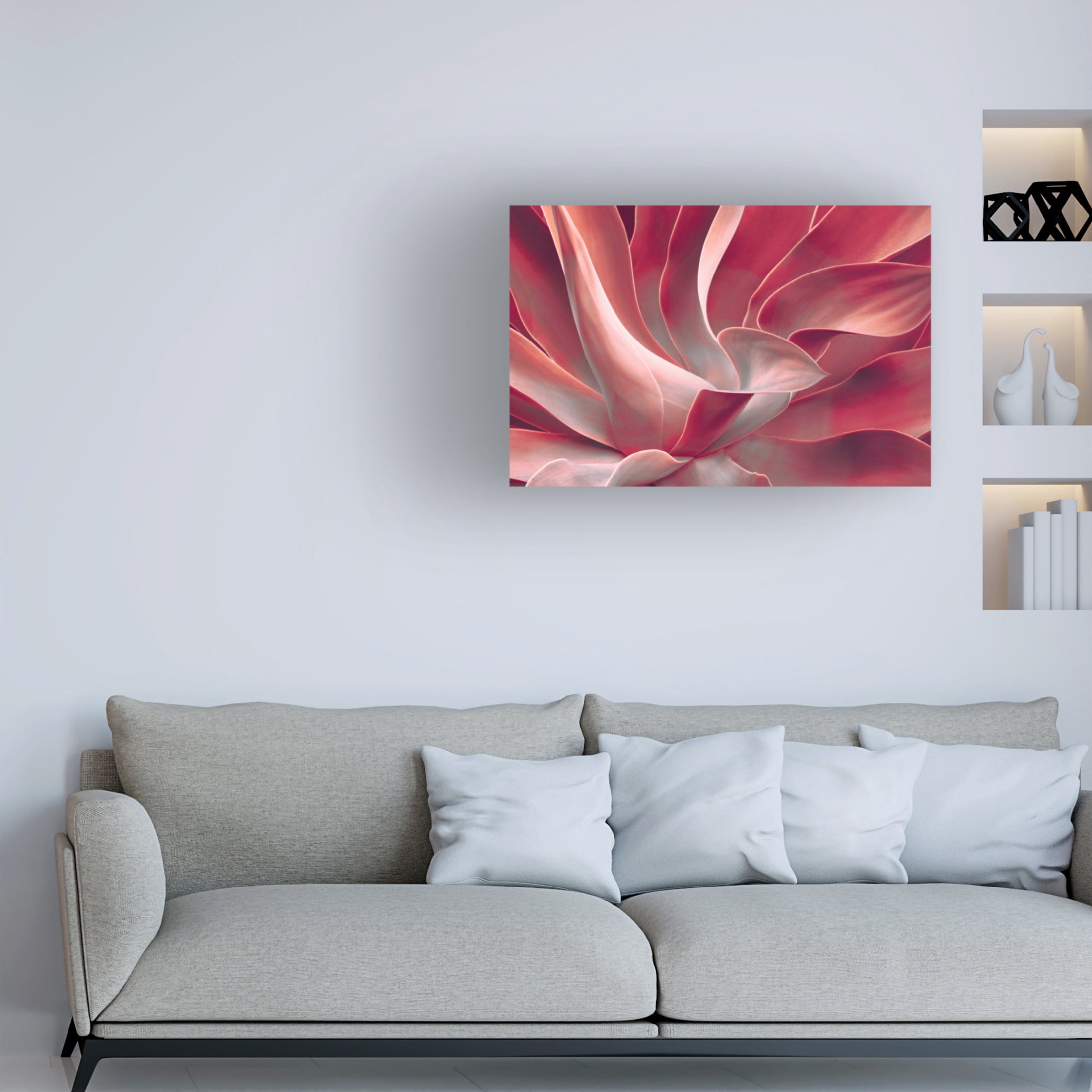 Trademark Fine Art Robin Wechsler  Leaves like satin ribbons Canvas Wall Art