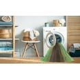 thumbnail image 2 of Ahgly Company Machine Washable Indoor Rectangle Transitional Green Area Rugs, 3' x 5', 2 of 7