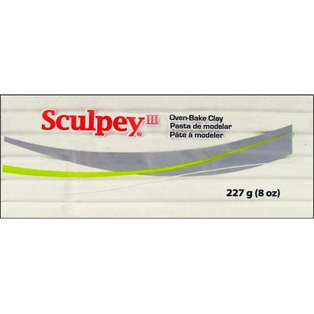Sculpey III, 8 oz., White