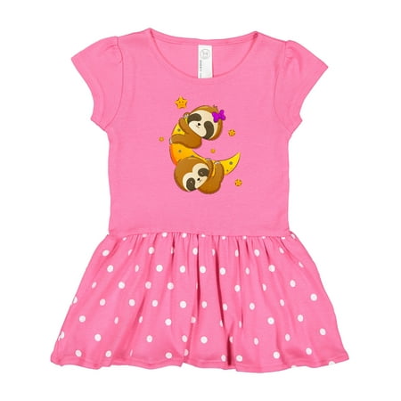 

Inktastic Cute Sloths Gift Baby Girl Dress