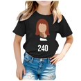 thumbnail image 1 of LILELIS Squid Game Kids Fashion Game Theme Printed T Shirt, 1 of 4