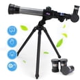 thumbnail image 2 of Telescopios para niños principiantes, telescopio refractor HD de 60 mm para principiantes en astronomía, telescopio con trípode, 2 of 7