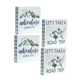 thumbnail image 2 of Melrose Wood Adventure Block Sentiment Sign Wall Decor, Rustic, 2 of 4