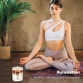thumbnail image 4 of Aromatherapy Scented Candles, Daroma Jar Jelly Candle with Organic Dried Flower, 100% Nature Coconut Wax and Essential Oil, Long Burning, Relaxing for Bath, Yoga,Holiday Gifts for Birthday,Velvet Rose, 4 of 8
