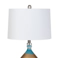 thumbnail image 5 of Lux Lighting 27" Gold/Blue Glass Table Lamp (Set of 2) 3-Way Switch, 5 of 6