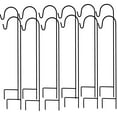 thumbnail image 6 of Ashman Heavy Duty Tall Shepherd's Hooks - 35" High, Set of 12, Outdoor Garden Iron Sticks, 6 of 10