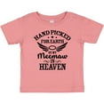 thumbnail image 3 of Inktastic Handpicked for Earth By My Meemaw in Heaven with Angel Wings Boys or Girls Baby T-Shirt, 3 of 5
