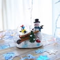 thumbnail image 2 of Snowman, Penguin and Cardinal Mini Water Snow Globe, 2 of 5