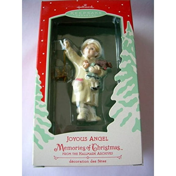 2002 Hallmark Ornament Joyous Angel Memories Of Christmas