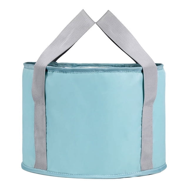 Bañera portátil plegable para remojar los pies, lavabo para baño de pies, cubo plegable multifuncional para lavar, cuenco para pedicura y acampada al aire libre