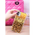 thumbnail image 3 of FINCIBO Soft TPU Clear Case Slim Cover for Apple iPhone 11 6.1" 2019 (NOT FIT iPhone 11 Pro 5.8 inch or Apple iPhone Pro Max 6.5 inch), Gold Glitter Sparkle With Black Yellow Glitter Leopard, 3 of 3