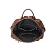 thumbnail image 2 of Bolsa Mochila de Mujer Dama Bolsa Casual Cuero Sintético Durable Bolsillos Laterales Bolso al Hombro, 2 of 5