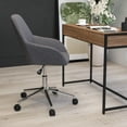 thumbnail image 3 of Merrick Lane Indoor Mid Back 360 Degree Swivel and Height Adjustment Office Desk Chair, Dark Gray, 3 of 11