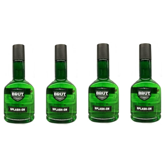 BRUT Splash-On Classic Scent 7 oz (Pack of 4)