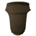 thumbnail image 2 of LA Linen Spandex Cover fitted for 55 Gallon Trash can on wheels, Blue Light, 2 of 7
