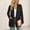 Black, variant on Women's Eyelet Knit Cardigan, Long Sleeve Open Front Coat with Pockets, Lightweight Casual Duster Outerwear Beige XXL