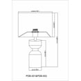 thumbnail image 4 of Hauteloom Saltykovka Table Lamp, 4 of 6