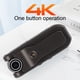 thumbnail image 4 of Cámara De Video Corporal ANGGREK Cámara Pequeña 4K Lente Giratoria Conectividad WiFi Para Seguridad, 4 of 8