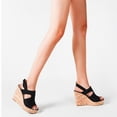 thumbnail image 5 of Zapatos de mujer Casual Peep Toe Cuñas Super High Heels Hebilla Correa Sandalias de moda Wmkox8yii  sa4142, 5 of 5