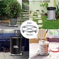 thumbnail image 6 of Heavy Duty 1000 Pound Drum Dolly - 55 Gallon Trash Can Dolly With Swivel Casters, Steel Frame, Non-Tipping Hand Truck, 1000 Lb Capacity, 6 of 6