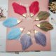 thumbnail image 5 of Pendientes Largos Elegantes Con Borla - Azul Cielo Xemadio LRWJ272-3, 5 of 6