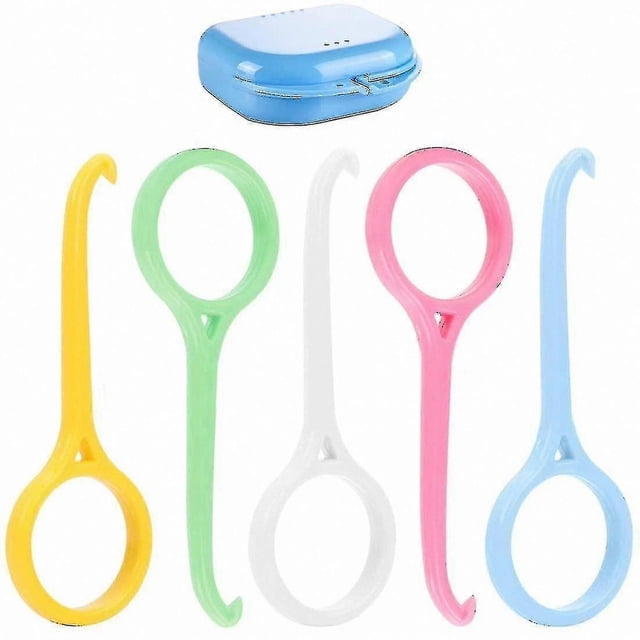 5-Piece Invisible Braces Removal Kit with Denture Storage Case for Aligner Extraction
