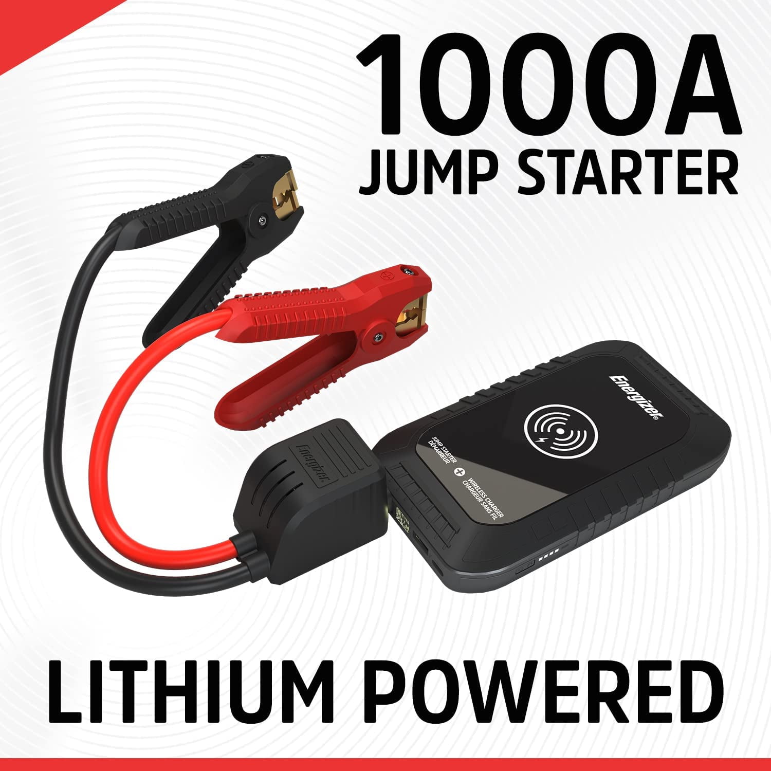 Kings 1000A Lithium Jump Starter LED Torch USB Mobile Phone Charger Power  Bank