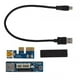 thumbnail image 2 of Cable de extensión USB, extensor PCI de 30 cm de 30 cm para equipos mineros para placa base, 2 of 7