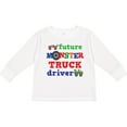 thumbnail image 3 of Inktastic Truck Future Driver Boys Long Sleeve Toddler T-Shirt, 3 of 5