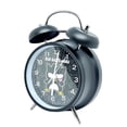 thumbnail image 1 of Despertador BadBadts Penguin Twin Bell, no hace tictac, negro, 1 of 1
