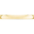 thumbnail image 3 of 10K Yellow Gold 10Ky 2.5mm Knife Edge Comfort Fit Band Size 6 Made In United States 1kec025-6, 3 of 5