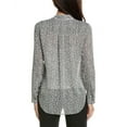 thumbnail image 2 of Theory womens  Sunaya Silk Top, p, Grey, 2 of 3