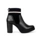 thumbnail image 1 of Botin Tacon cuadrado alto Mujer Flexi Piel 102507 Negro Flexi Piel, 1 of 4
